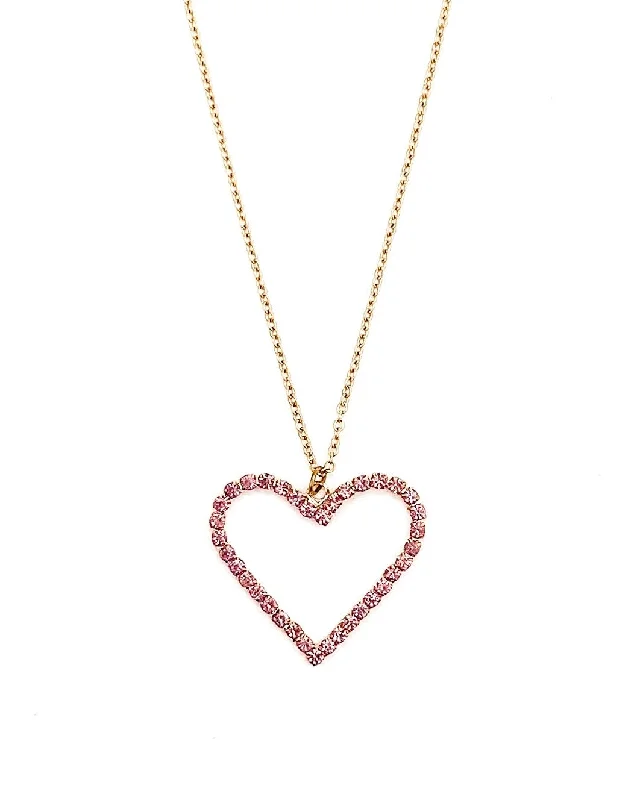 Everyday Jewelry Essentials Now On Sale Cherish Crystal Heart Necklace || Choose Color Everyday Jewelry Essentials Now On Sale Cherish Crystal Heart Necklace || Choose Color
