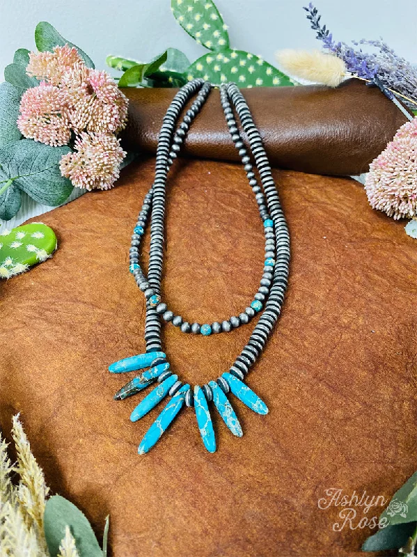 Best Jewelry Sale Prices – Limited-Time Offer Enlighten Me Turquoise and Silver Necklace Best Jewelry Sale Prices – Limited-Time Offer Enlighten Me Turquoise and Silver Necklace