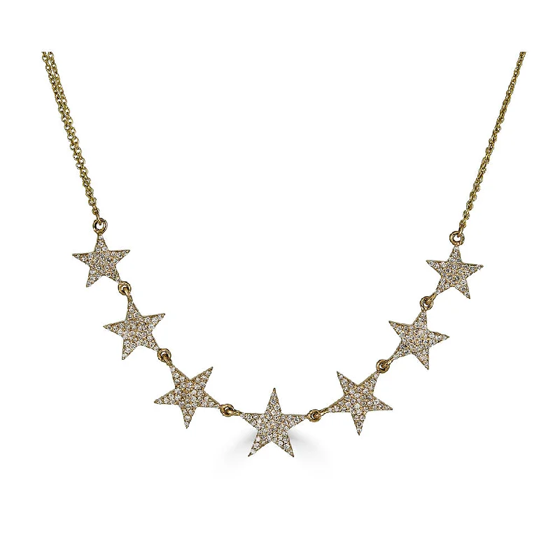 Timeless Elegance At Unbelievable Discounts Diamond Star Necklace