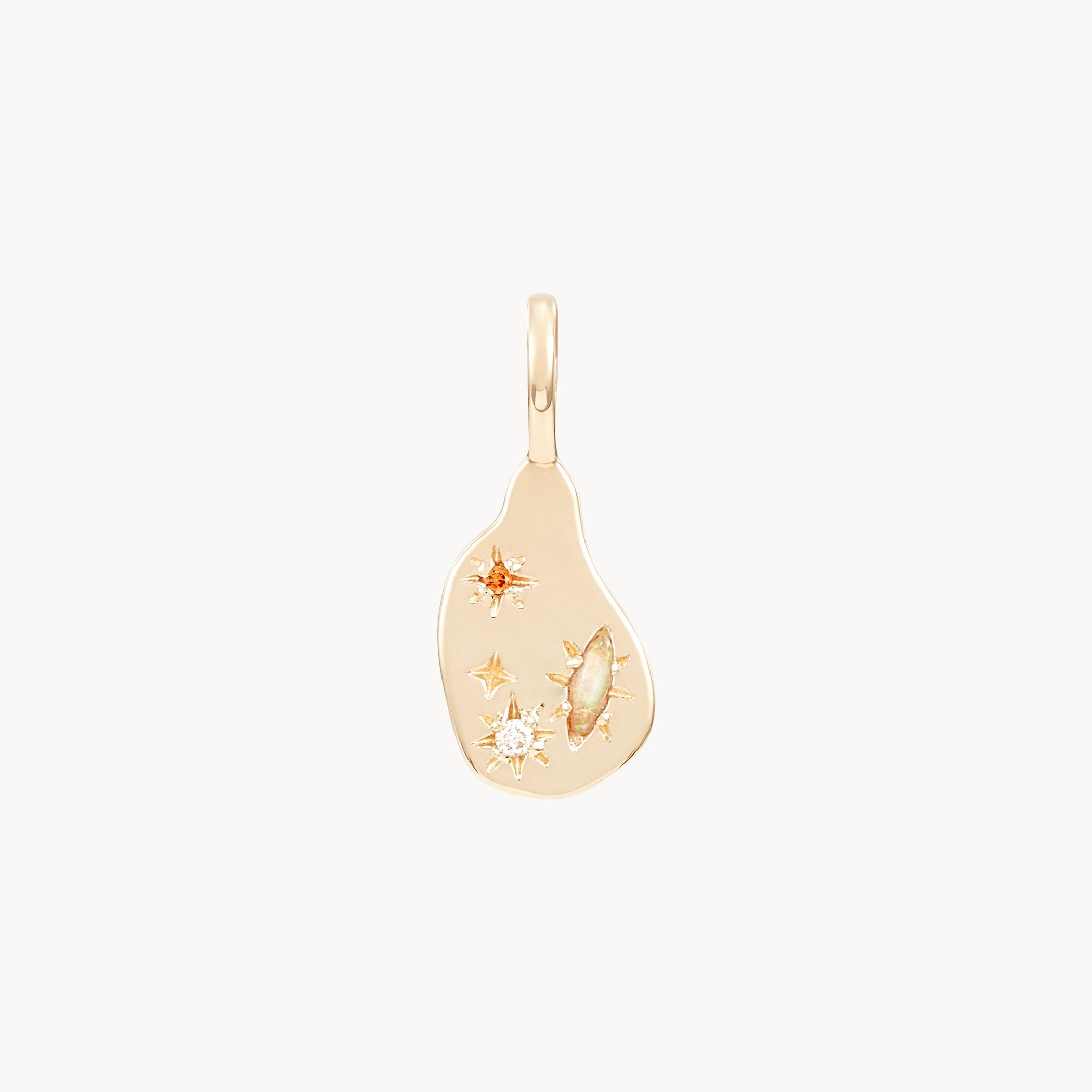 Jewelry Clearance Event – Stock Up Before It's Over small fire element charm - 10k yellow gold charm, natural gemstones Jewelry Clearance Event – Stock Up Before It's Over small fire element charm - 10k yellow gold charm, natural gemstones