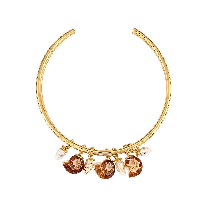 Luxury Meets Affordability – Jewelry Sale Now Live Gold Shell Choker