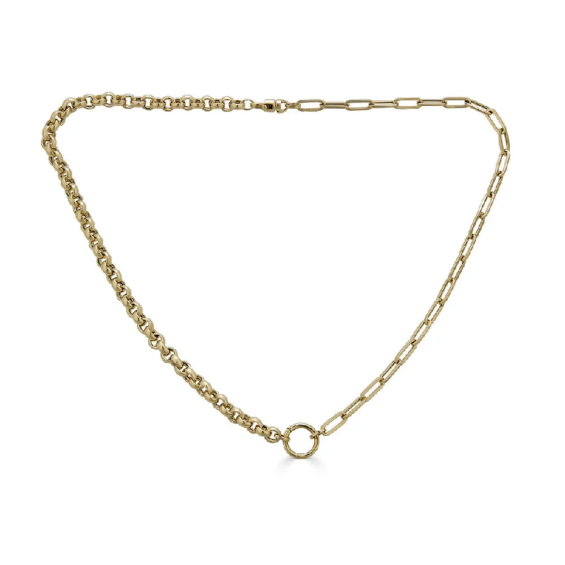 The Perfect Accessory For Less – Jewelry Sale Live Half Rollo/Paperclip Gold Chain
