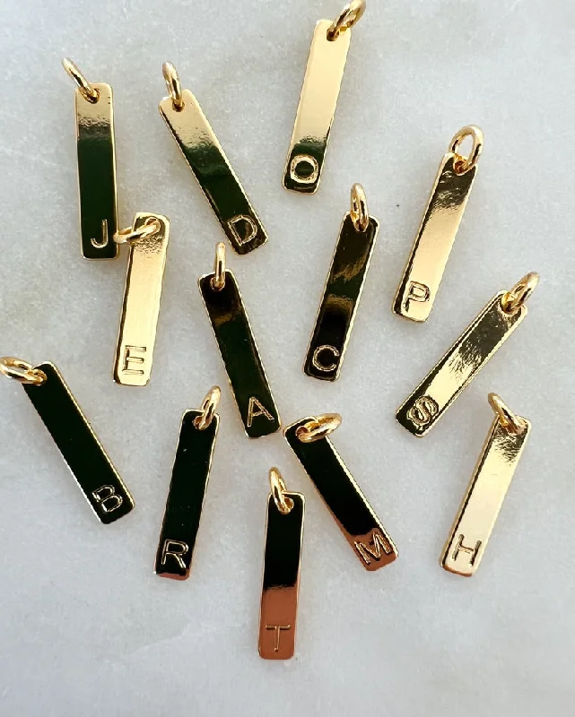 Timeless Elegance At Unbelievable Discounts Initial Bar Necklace