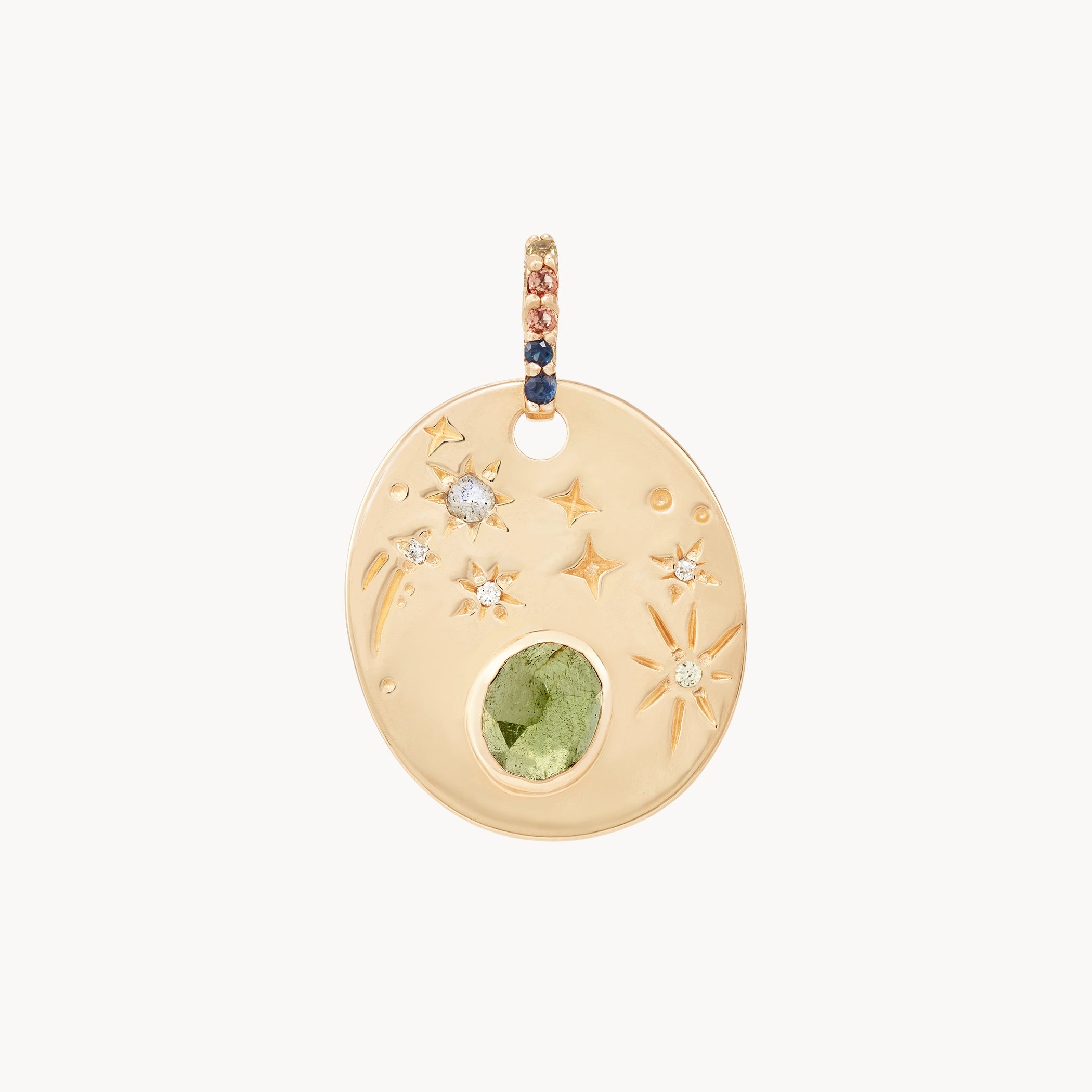Buy More, Save More On Stunning Jewelry Pieces large earth element charm - 10k yellow gold, gemstones Buy More, Save More On Stunning Jewelry Pieces large earth element charm - 10k yellow gold, gemstones
