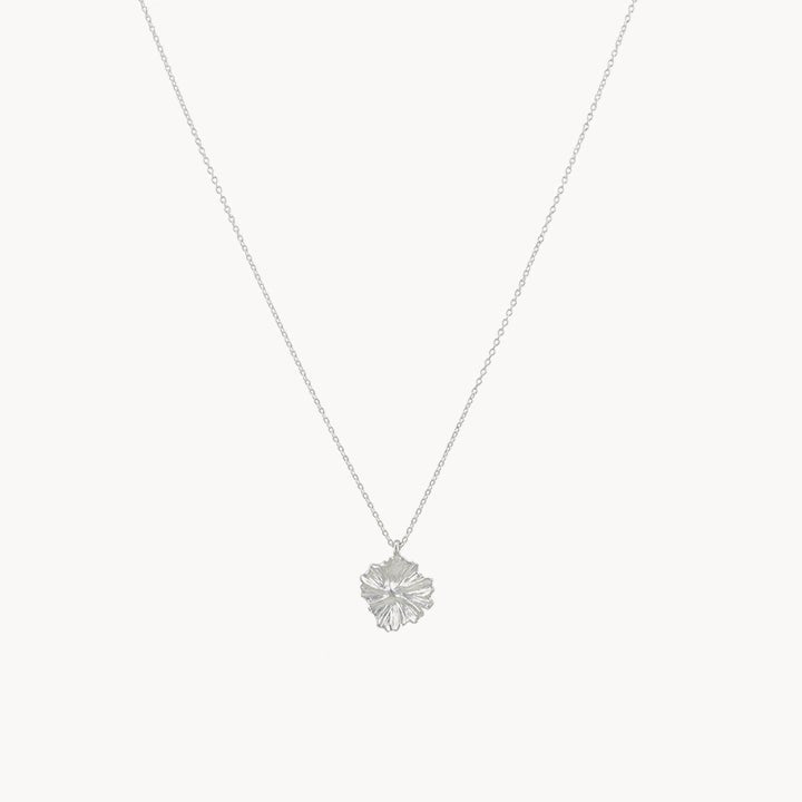 Unmissable Jewelry Sale – Shop Before It's Too Late larger wildflower necklace - sterling silver
