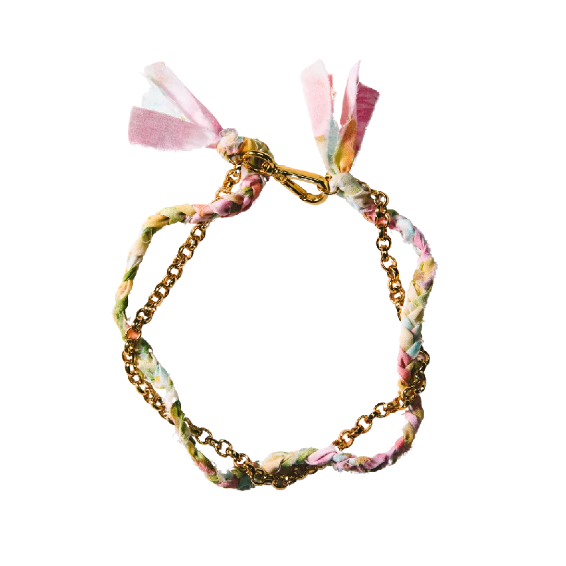 Eco-Friendly Sustainable Jewelry For Conscious Buyers Multi Fabric Chain Necklace
