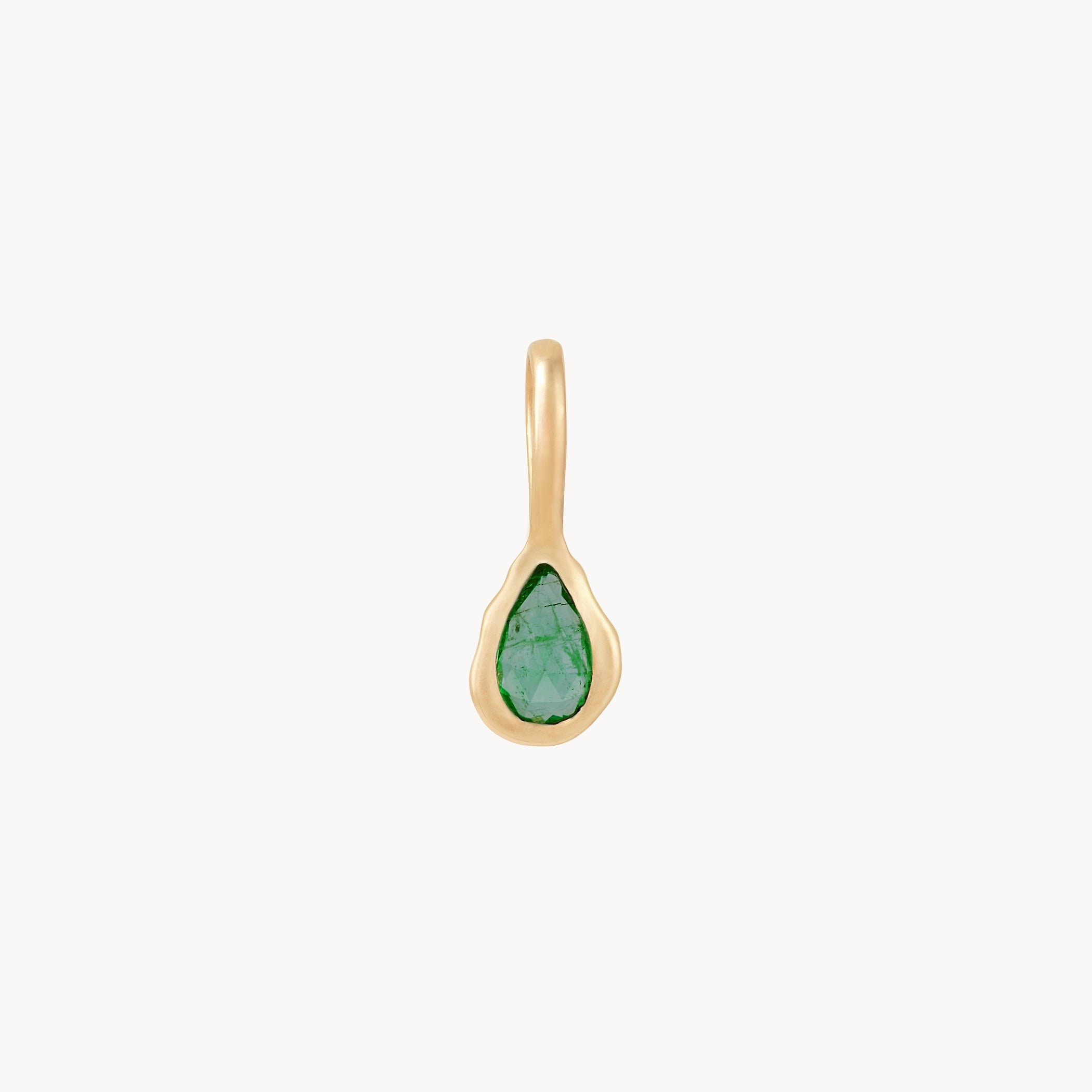 Dainty And Elegant Jewelry Now At Reduced Prices pear emerald may mood birthstone charm - 10k yellow gold, emerald Dainty And Elegant Jewelry Now At Reduced Prices pear emerald may mood birthstone charm - 10k yellow gold, emerald