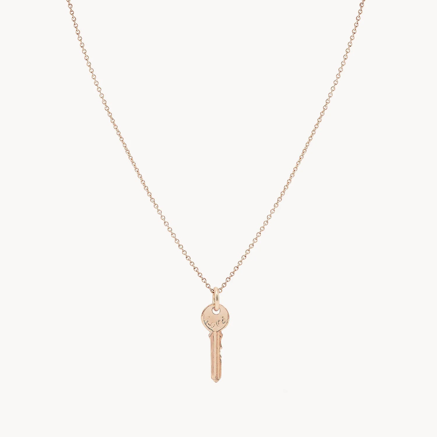 Glamorous Jewelry, Glamorous Deals – Shop Now Avata key necklace - 14k rose gold
