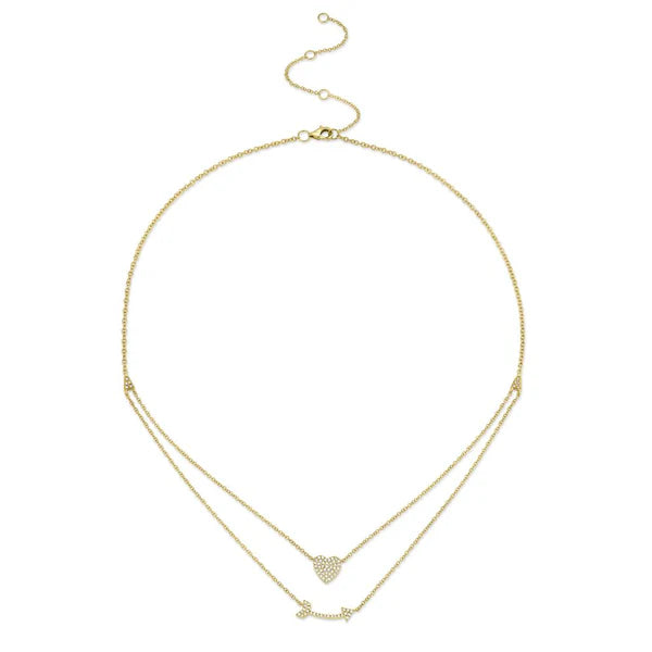 Shop Trending Jewelry With Exclusive Savings Shy Creation Clover & Arrow Double Strand Necklace Shop Trending Jewelry With Exclusive Savings Shy Creation Clover & Arrow Double Strand Necklace