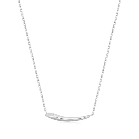 Chic And Stylish Jewelry At Exclusive Prices Silver Arrow Bar Necklace