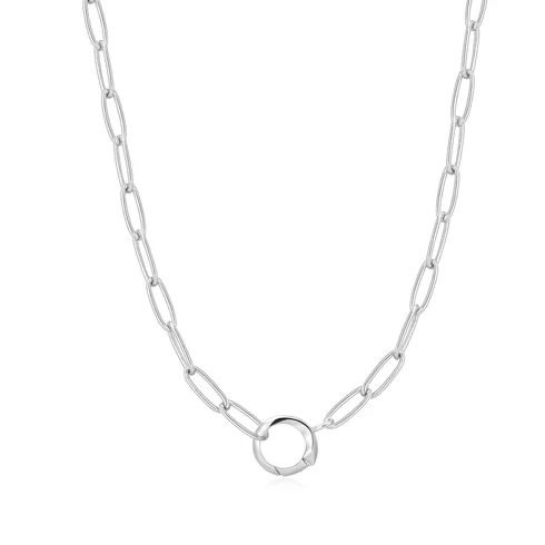 Handcrafted Beauty At Affordable Prices Silver Link Charm Chain Connector Necklace