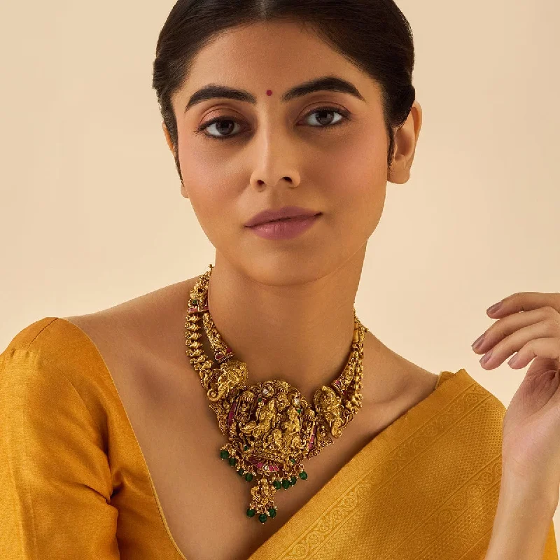 Exclusive Jewelry Sale – Shine For Less Silver Temple Necklace 177130