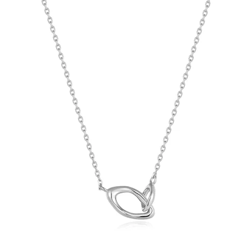 Big Discounts On Elegant Jewelry Collections Silver Wave Link Necklace