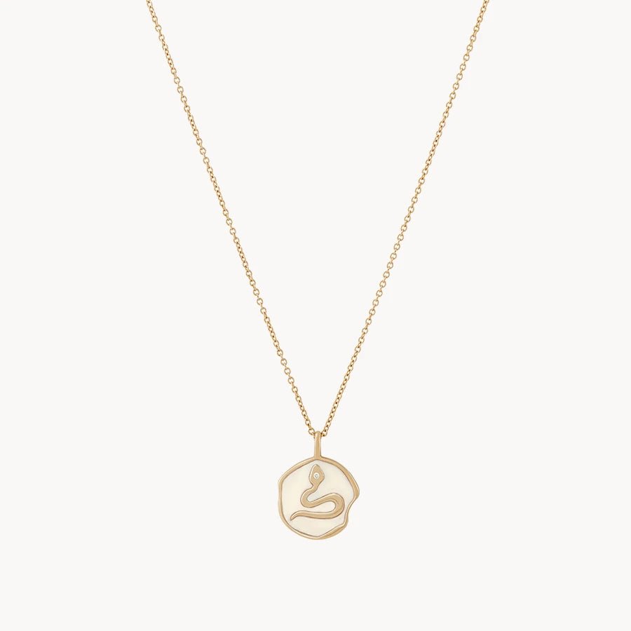 Special Jewelry Deals – Upgrade Your Collection revival snake enamel necklace - 14k yellow gold, diamond Special Jewelry Deals – Upgrade Your Collection revival snake enamel necklace - 14k yellow gold, diamond