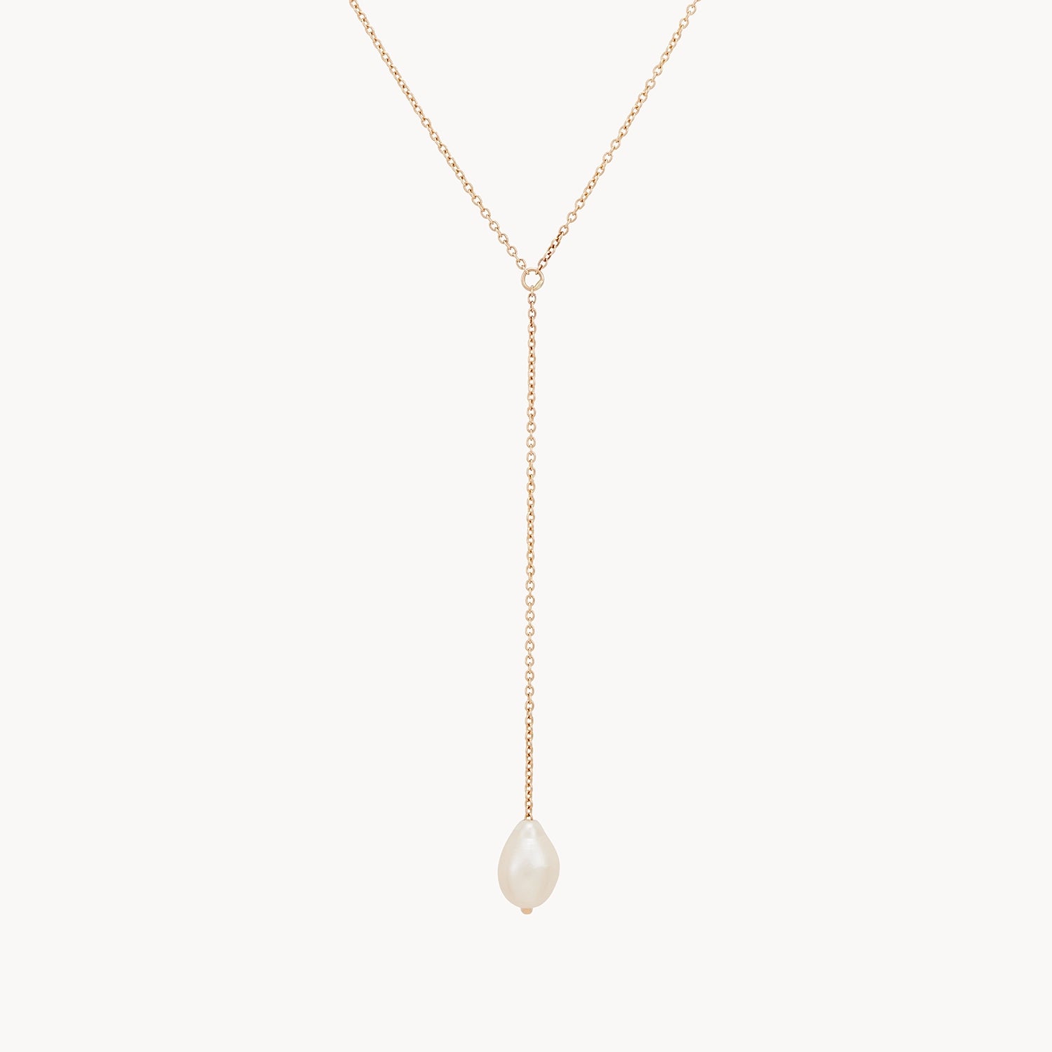 Versatile Layering Jewelry For Effortless Chic sofia perla lariat necklace - 14k yellow gold necklace with pearl Versatile Layering Jewelry For Effortless Chic sofia perla lariat necklace - 14k yellow gold necklace with pearl