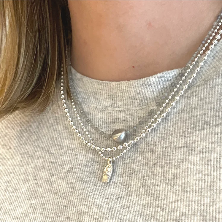 Get The Sparkle You Love At Prices You Adore Sterling Silver Ball Chain Necklace, 2mm