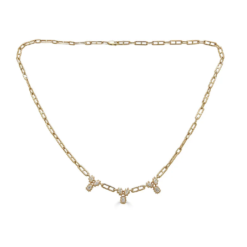 Huge Savings On Premium Jewelry Styles Three Charm Drop Necklace