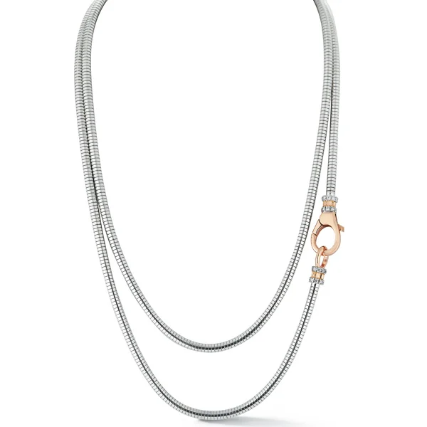 Holiday Jewelry Sale – Perfect Gifts At The Best Prices Walters Faith Sterling Silver and Rose Gold Diamond Boa Chain Necklace Holiday Jewelry Sale – Perfect Gifts At The Best Prices Walters Faith Sterling Silver and Rose Gold Diamond Boa Chain Necklace