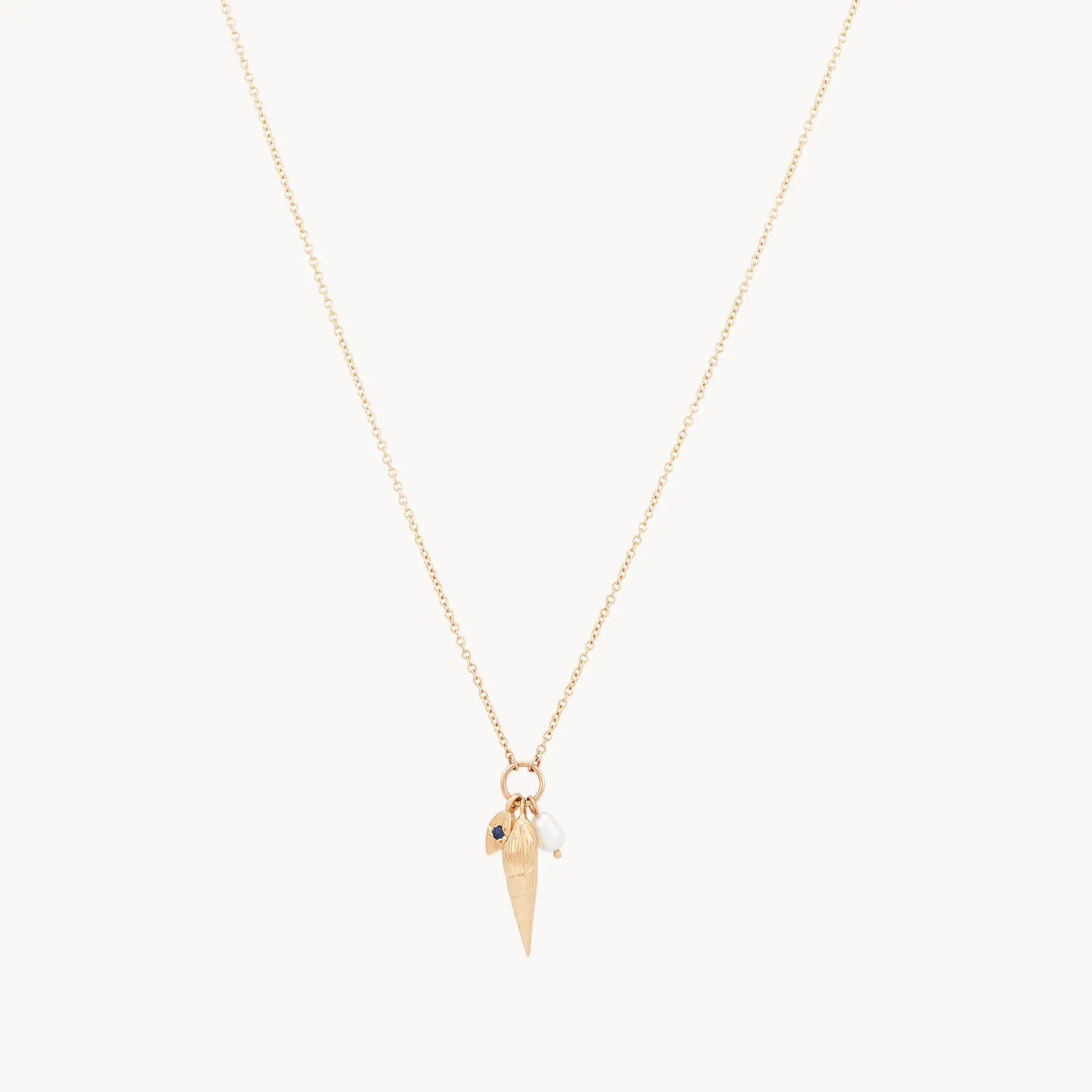 Special Sale On Handcrafted Jewelry – Shop Today wisdom of water shell necklace - 14k yellow gold, pearl and sapphire Special Sale On Handcrafted Jewelry – Shop Today wisdom of water shell necklace - 14k yellow gold, pearl and sapphire
