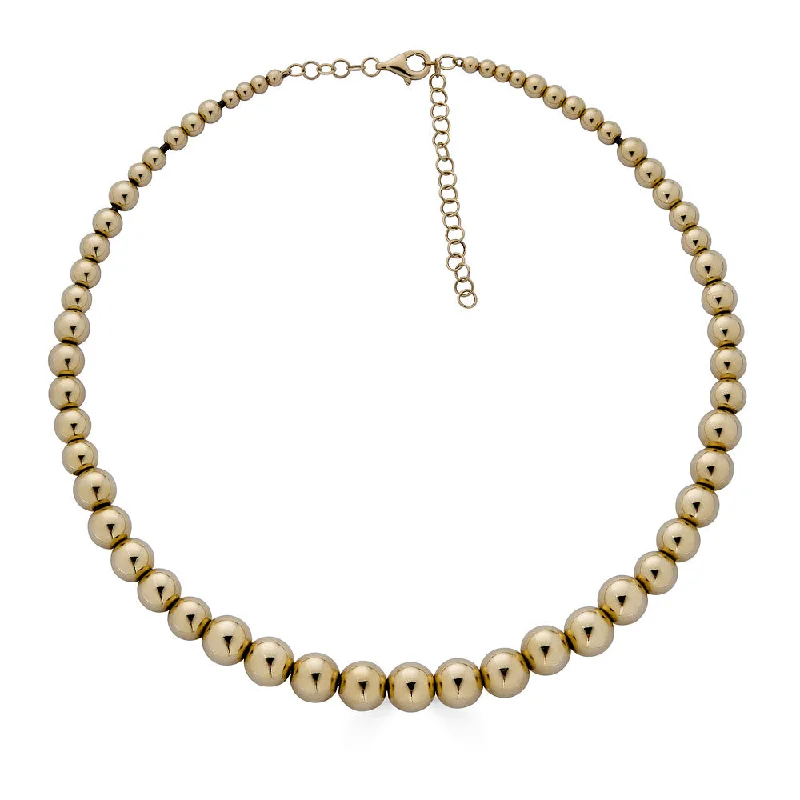 Best Jewelry Deals – Shop Premium Pieces At Great Prices Yellow Gold Ball Choker