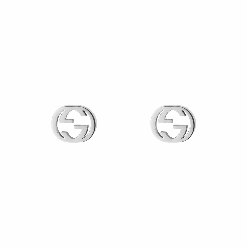 The Perfect Jewelry Piece At The Perfect Discount Interlocking G Stud Earrings