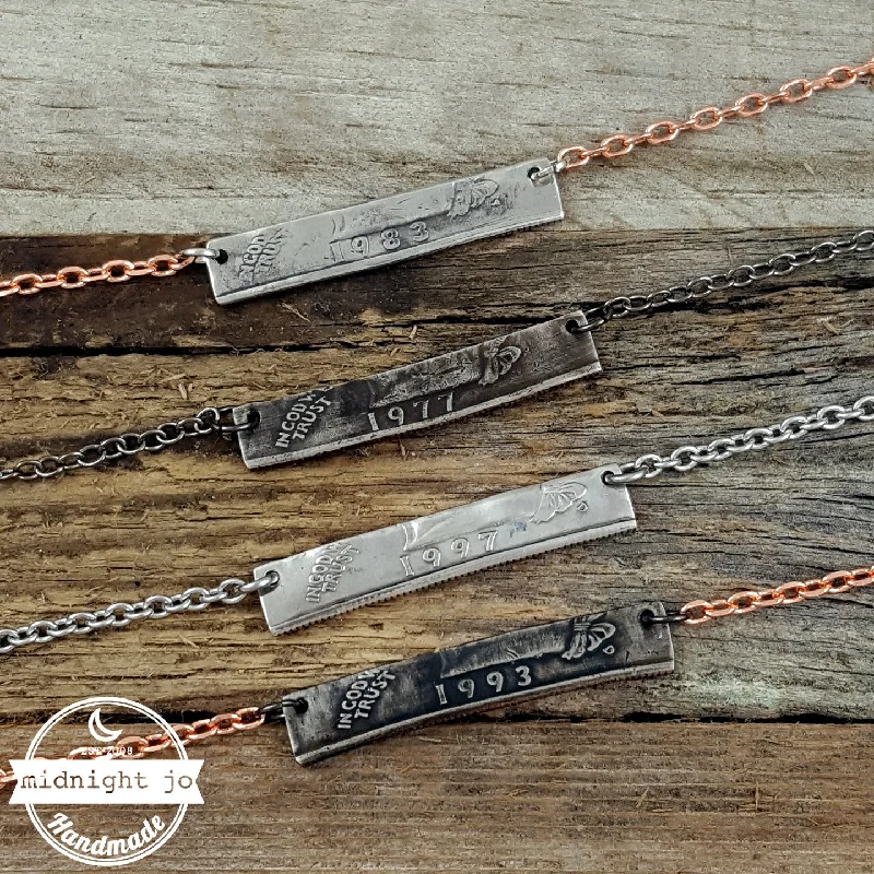 Sparkle More For Less – Jewelry Sale Happening Now 1965-1998 Quarter Bar Necklace
