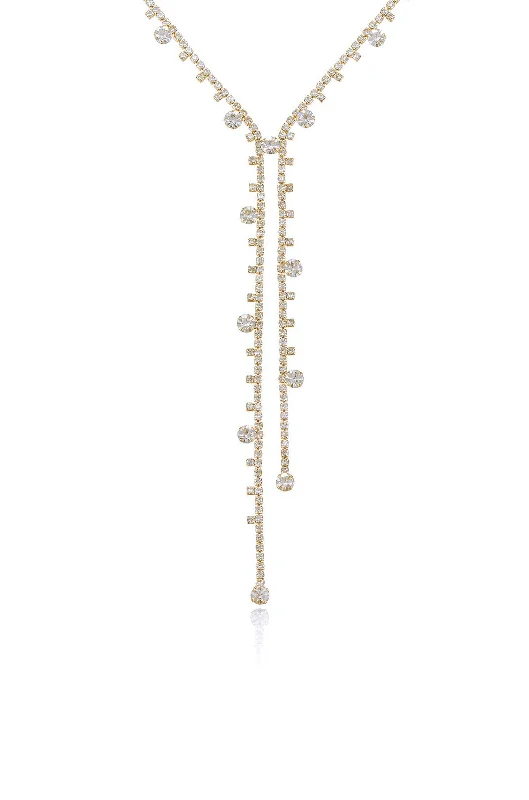 Flash Sale On Exquisite Jewelry – Don't Miss Out Delicate Crystal Lariat