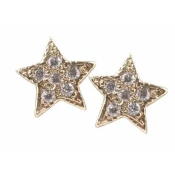 Shop Dazzling Jewelry At The Best Prices Pave Diamond Star Stud Earrings