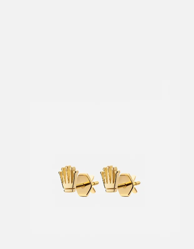Gorgeous Jewelry, Limited-Time Savings Empire Stud Earrings, Gold Vermeil