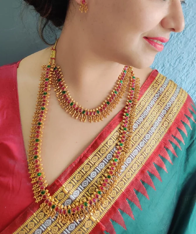 Luxury Jewelry Now At Special Promotional Rates Exclusive Premium Gold finish multicolor stones Combo se