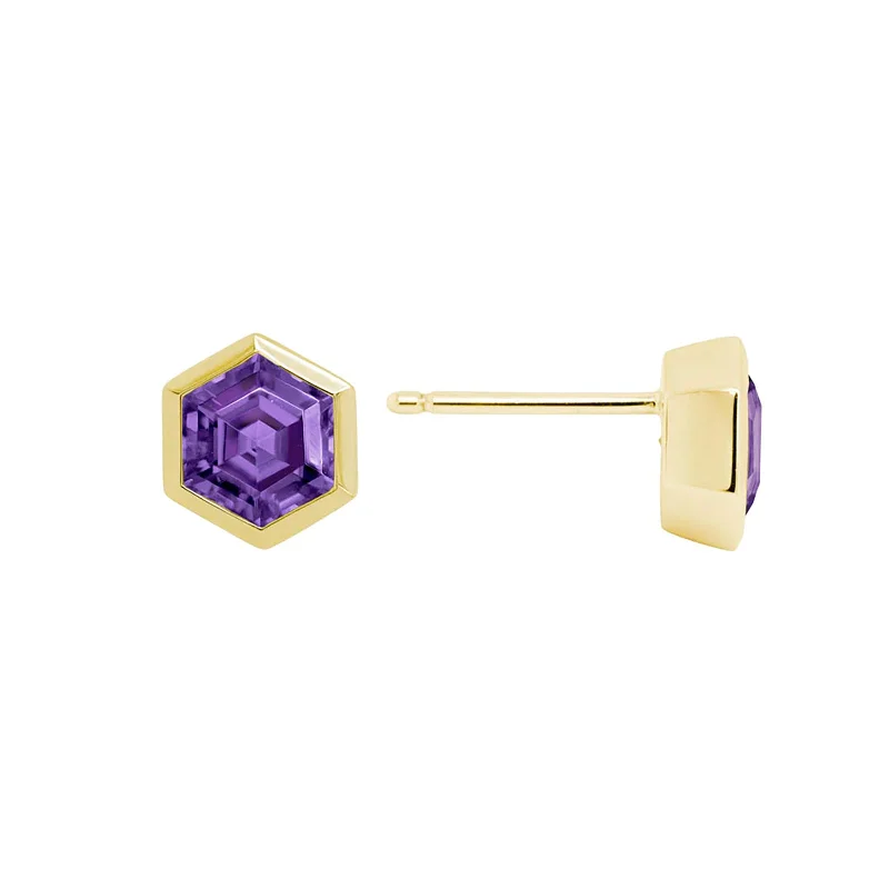 Must-Have Jewelry At Unbelievable Discounts Amethyst Stud Earrings