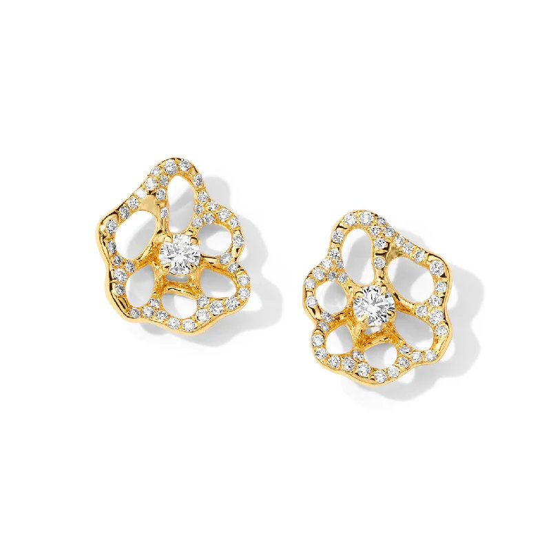Seasonal Jewelry Clearance – Best Styles At The Lowest Prices Diamond Stardust Drizzle Flora Mini Stud Earrings