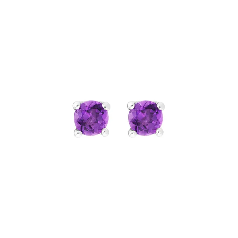 Limited-Stock Jewelry Sale – Shop Before It's Gone Amethyst Stud Earrings