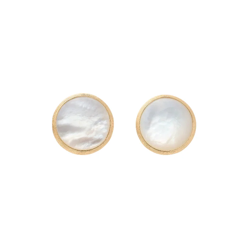 Flash Sale On Elegant Jewelry – Don't Miss Out Jaipur Mother of Pearl Medium Stud Earrings