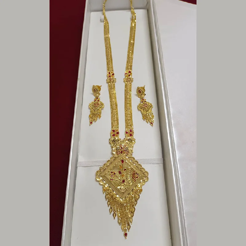 Special Sale On Handcrafted Jewelry – Shop Today Pari Art Jewellery Forming Long Necklace Set