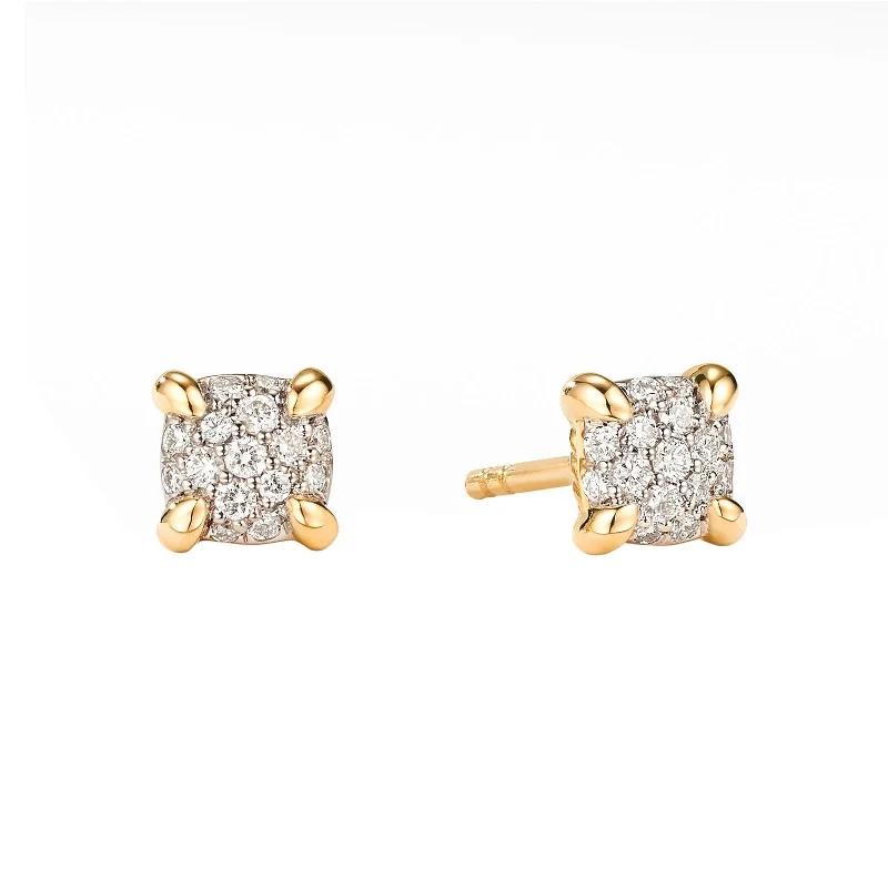 Stunning Jewelry At Even More Stunning Prices Petite Châtelaine Stud Earrings with Diamonds