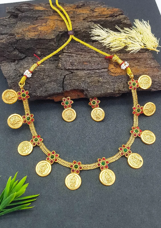 Discounted Luxury Jewelry – Shine Without The Splurge Premium Gold Finish Layered Coin Necklace set