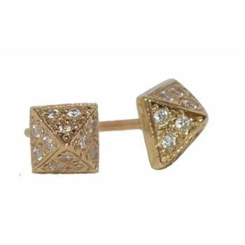 Limited-Stock Jewelry Sale – Once It's Gone, It's Gone Spike Pave Diamond Stud Earrings