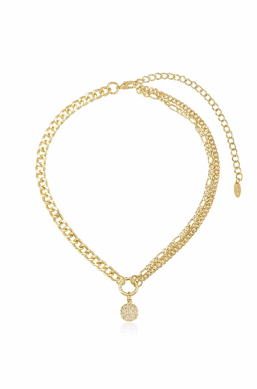 Luxury Jewelry Sale – Sparkle For Less Three Chains Necklace