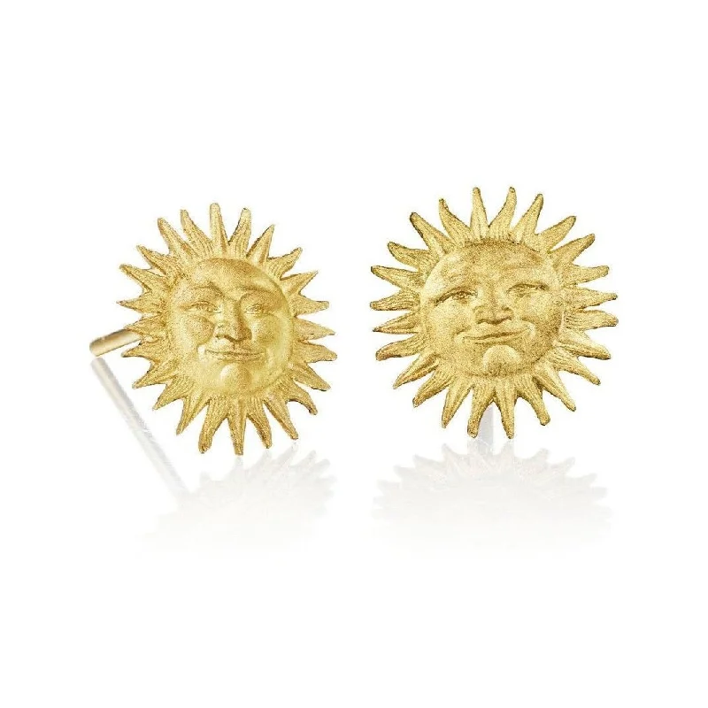 Chic, Trendy, And Affordable Jewelry Sale Tiny Sunface Stud Earrings