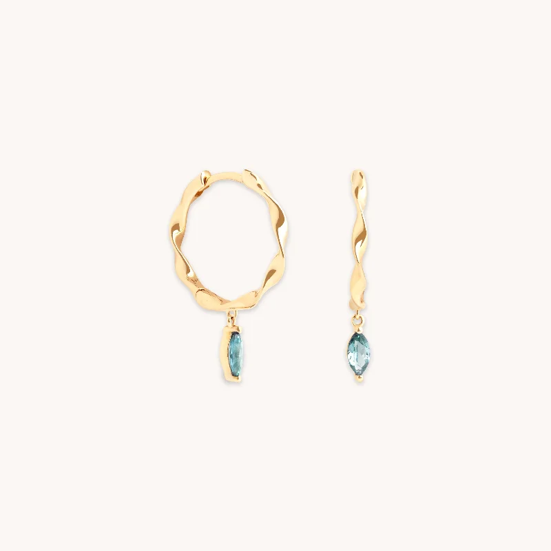 Fine Jewelry, Limited-Time Offers Available Alexandrite Charm Twist Huggies in Solid Gold Fine Jewelry, Limited-Time Offers Available Alexandrite Charm Twist Huggies in Solid Gold