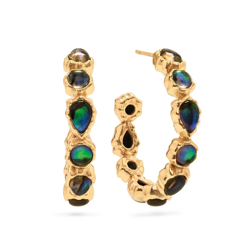 Unmissable Jewelry Sale – Shop Before It's Too Late Aurora Medium Hoop Earrings - Abalone Unmissable Jewelry Sale – Shop Before It's Too Late Aurora Medium Hoop Earrings - Abalone