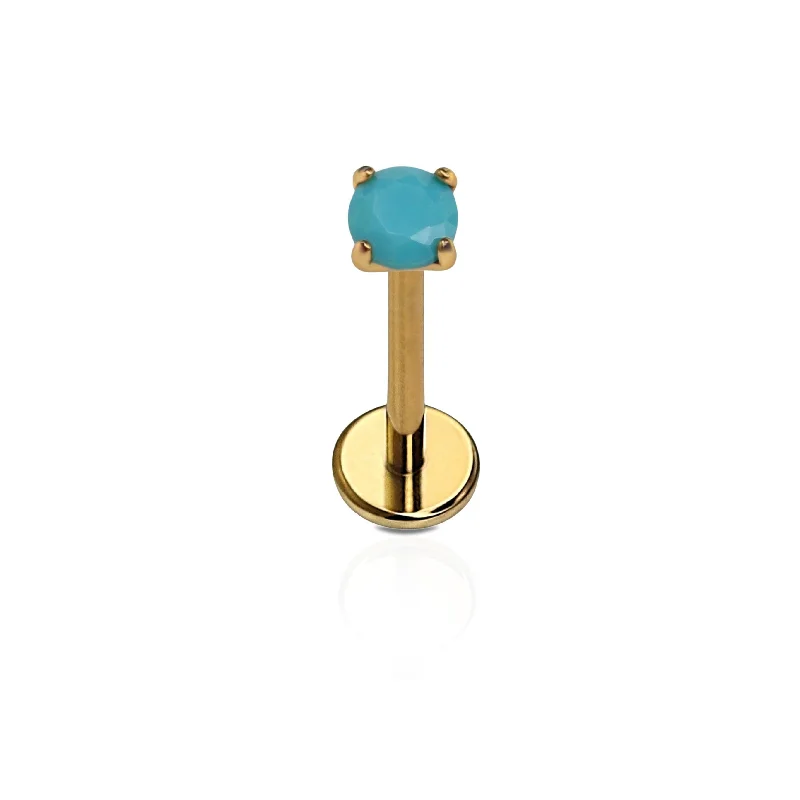Shop Fine Jewelry With Exclusive Savings Blue Lagoon Gem Flat Back Stud