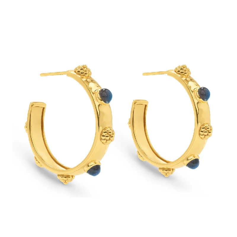 Exclusive Jewelry Sale – Grab Timeless Pieces Now Cleopatra Hoop Earrings - Gold/Blue Labradorite Exclusive Jewelry Sale – Grab Timeless Pieces Now Cleopatra Hoop Earrings - Gold/Blue Labradorite