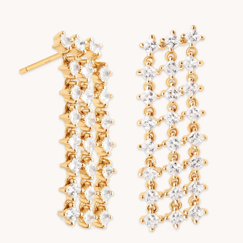 Discover Unique Jewelry With Special Limited-Time Offers Cosmic Star Statement Earrings in Gold