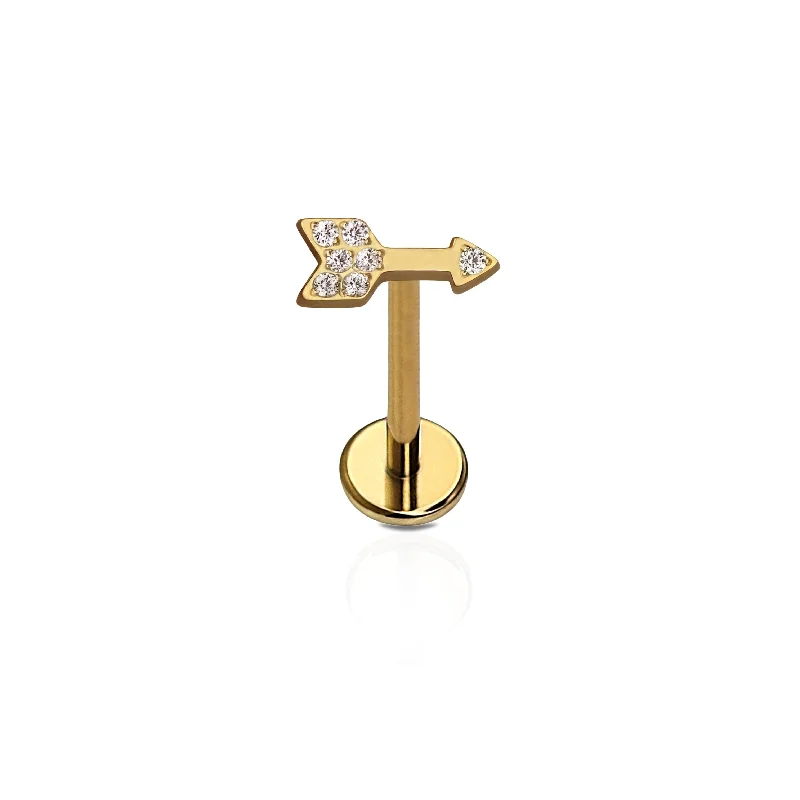 Shop Modern Jewelry Collections With Exclusive Discounts Cupid's Arrow Flat Back Stud