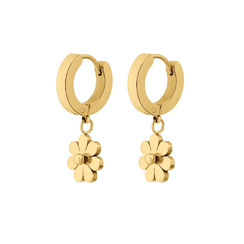 Make Your Outfit Shine With Discounted Jewelry Dripping In Daisy Hoops