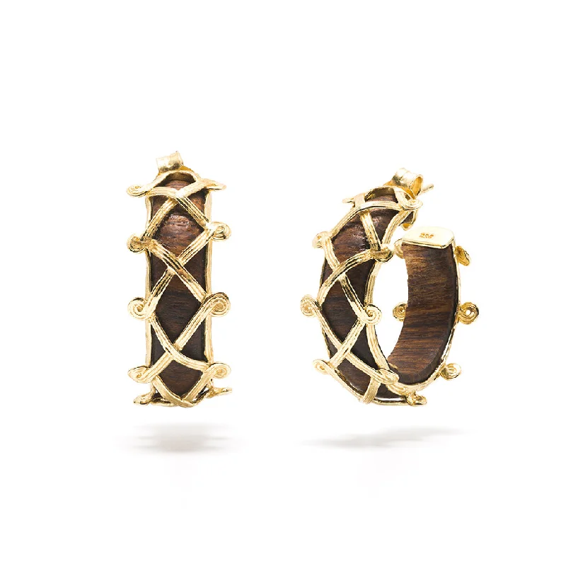 Jewelry Flash Sale – Stylish Designs At Unbeatable Rates Earth Goddess Hoop Earrings - Teak Jewelry Flash Sale – Stylish Designs At Unbeatable Rates Earth Goddess Hoop Earrings - Teak