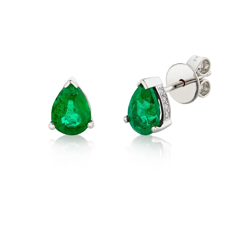 White Gold/Emerald