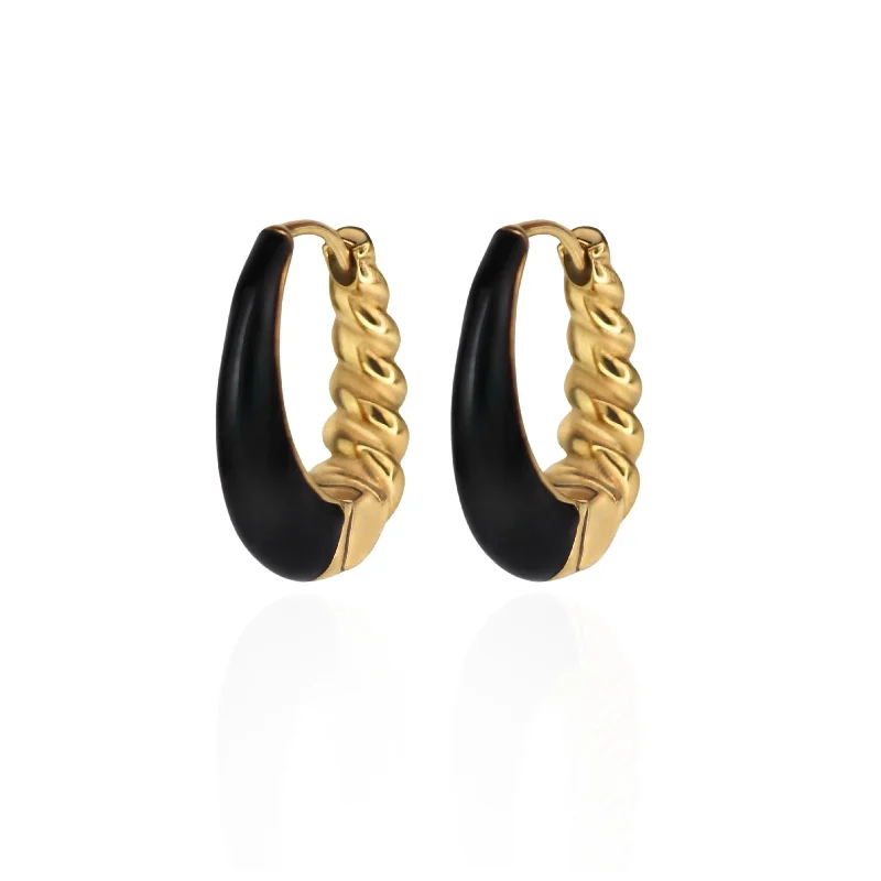 Special Deals On Handcrafted And Designer Jewelry Enemies to Lovers Hoops